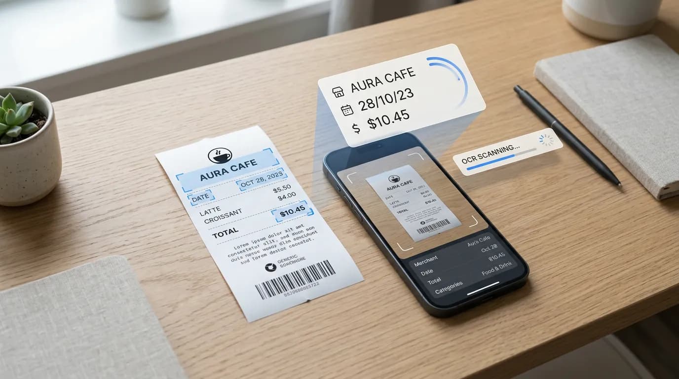 Receipt OCR hero image